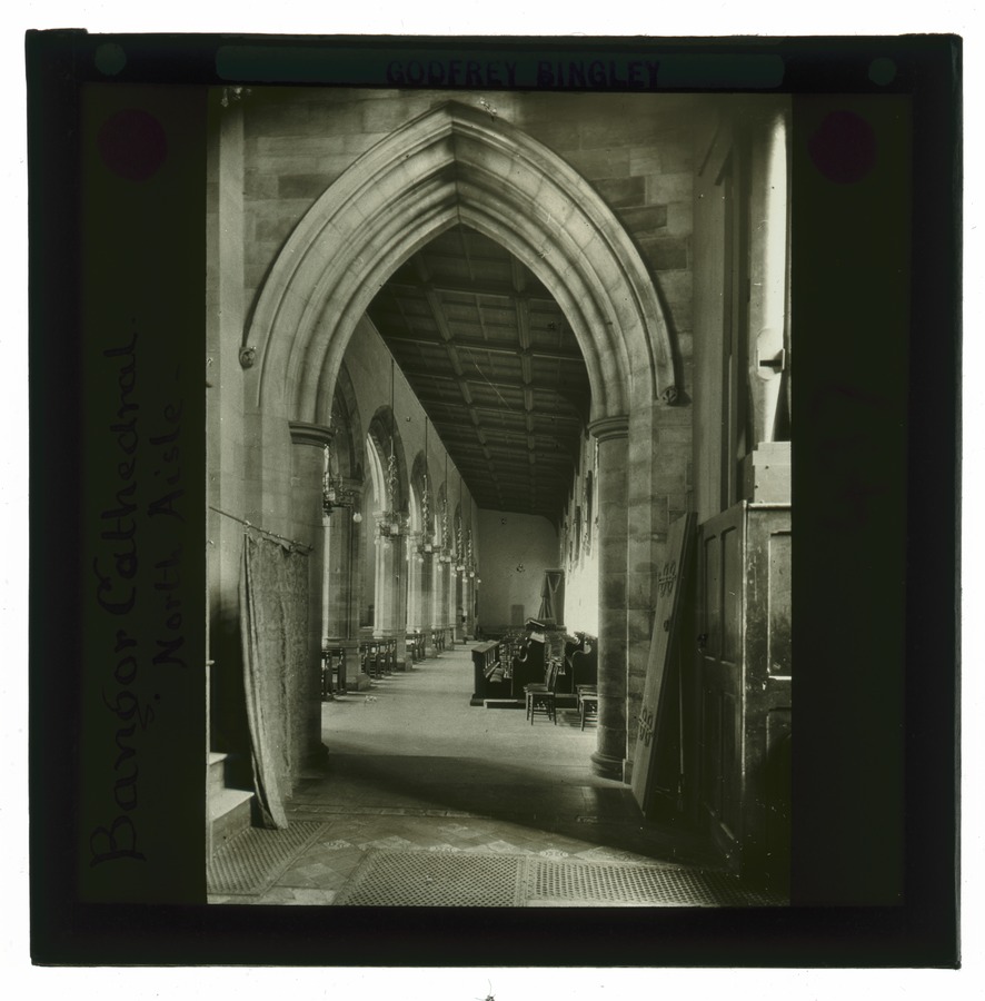 Bangor Cathedral, North Aisle Â© University of Leeds