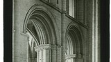 Arches etc, Peterborough (Nave + W. [West] Transept)