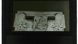 Misereres, Ely, B. Mitred abbot with pastoral staff L+R Oak leaves and acorns