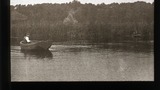 R. [river] Ouse Nr [near] St Ives, cutting weeds in [the] river