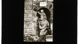 [statue of] St. Christopher, Mont St. Michel
