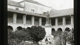 Venezuela Caracas, patio of School of Medicine