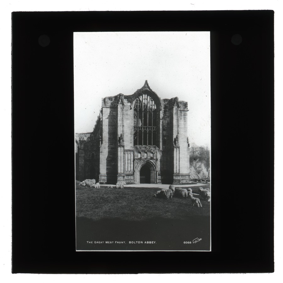 [photographic postcard of Bolton Abbey] - Digital Library