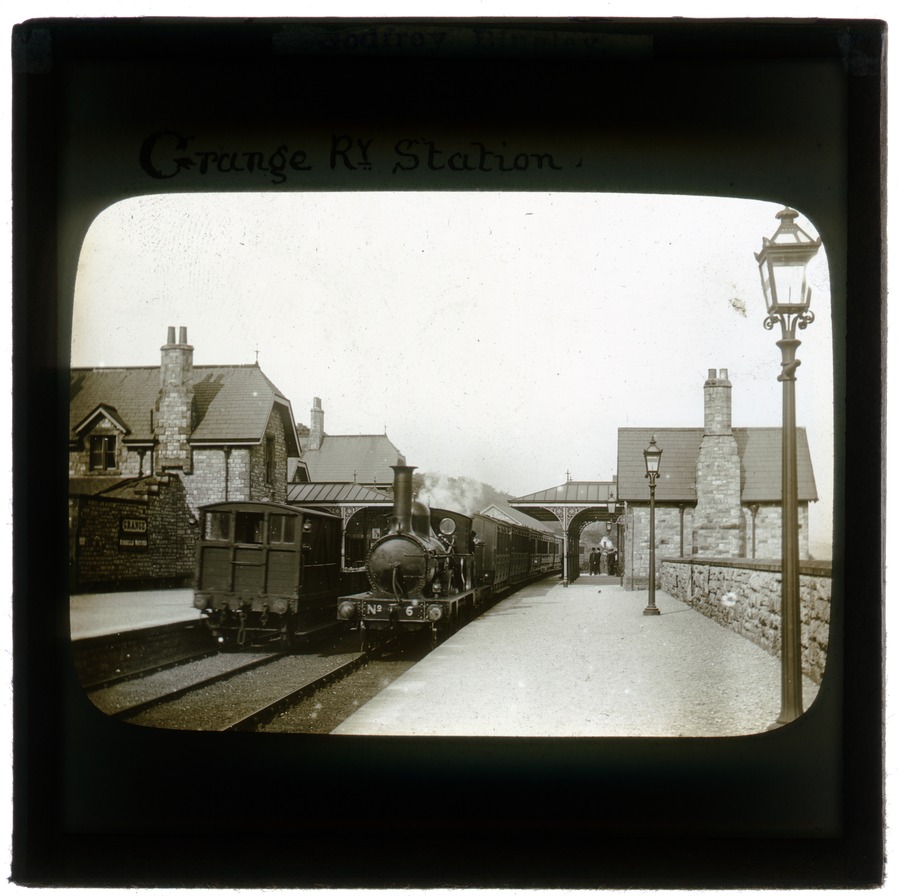 Grange [Grange-over-Sands], Railway Station Â© University of Leeds
