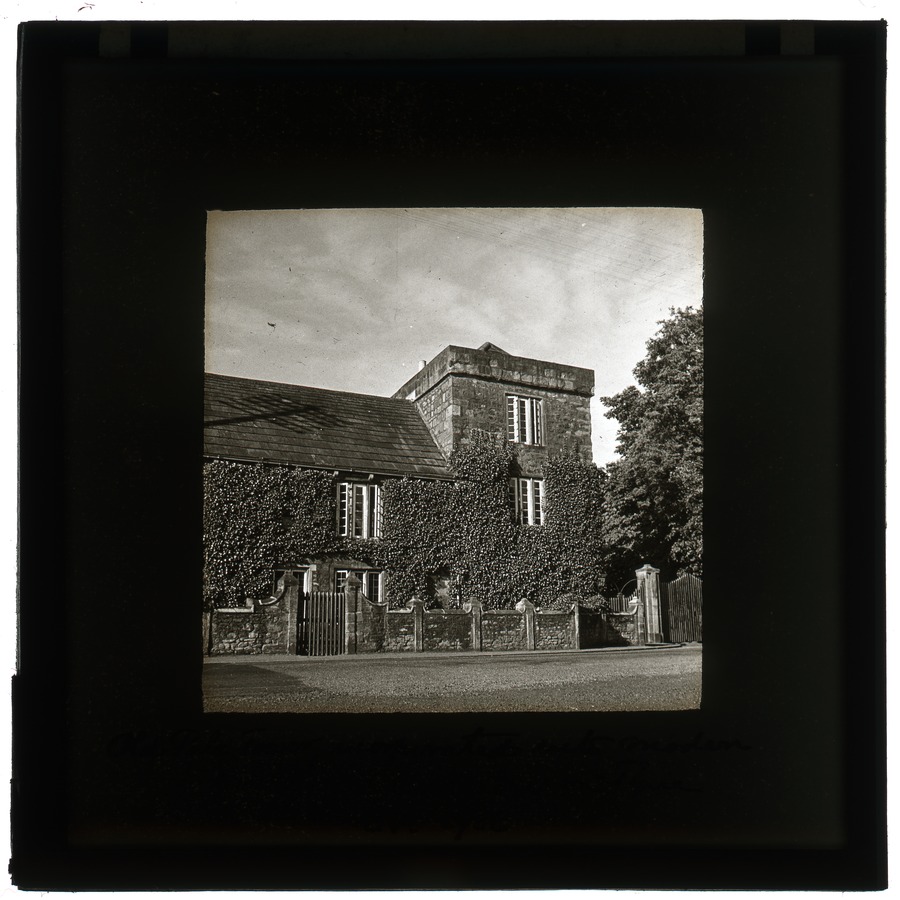 Corbridge, house with pele tower Â© University of Leeds