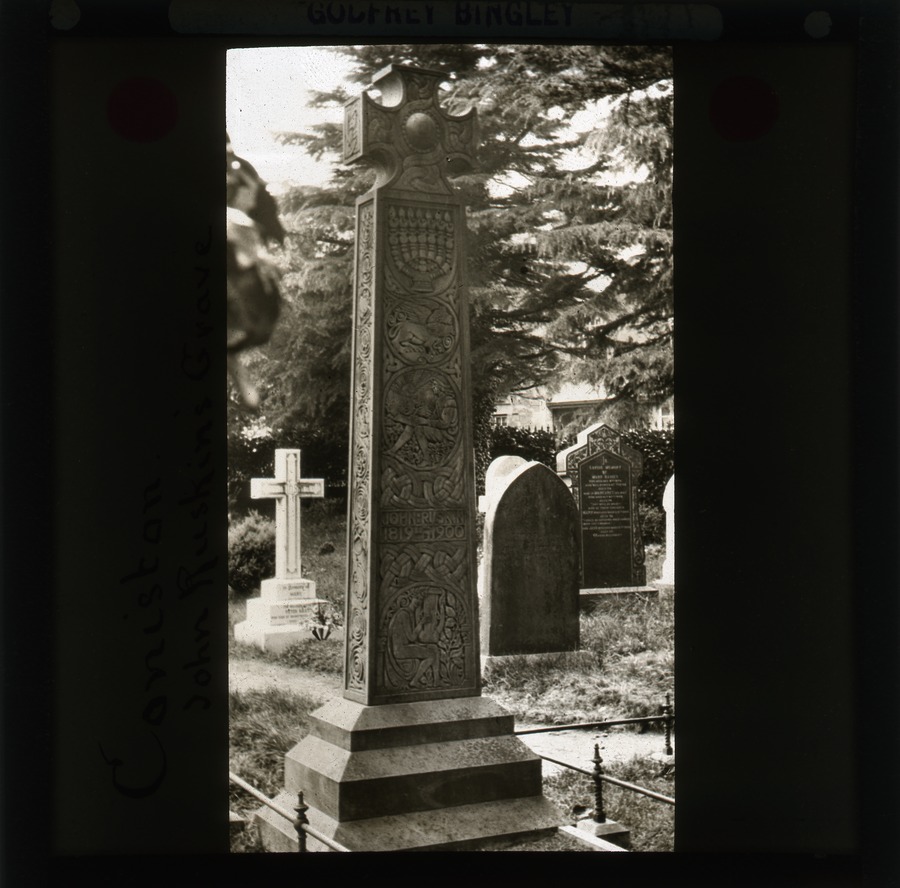 Coniston, John Ruskin's Grave Â© University of Leeds